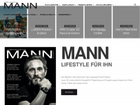 mann-mag.com Webseite Vorschau