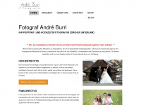 burrifotografie.ch Webseite Vorschau