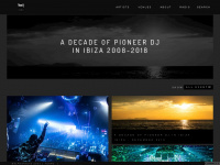 pioneerdjinibiza.com Webseite Vorschau