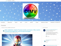 dimv.me Webseite Vorschau