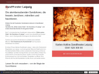 sandtheater-leipzig.de Webseite Vorschau