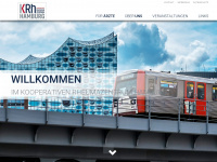 rheumazentrum-hamburg.org Webseite Vorschau
