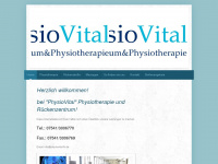 physiovital-fn.de Webseite Vorschau