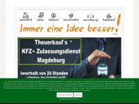 kfzzulassungsdienstmagdeburg.de Webseite Vorschau