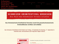 krimifestival.ch Webseite Vorschau