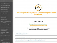 wohnungsauflösung-berlin-24.de Webseite Vorschau
