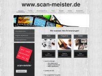 scan-meister.de Webseite Vorschau