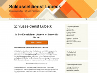 schlüsseldienst-lübeck.de Webseite Vorschau