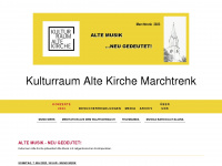 kulturraum-alte-kirche.at Webseite Vorschau
