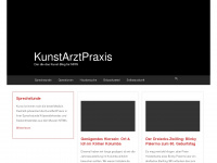 kunstarztpraxis.de Webseite Vorschau
