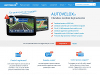 autovelox.it Webseite Vorschau