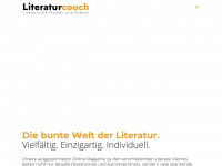 literatur-couch.de Webseite Vorschau