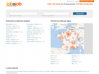 jobisjob.fr Webseite Vorschau