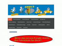 andysfahrschule.de Webseite Vorschau