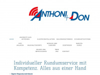 anthoni-u-don.de Webseite Vorschau