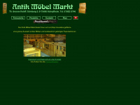 antik-moebel-markt.de Webseite Vorschau