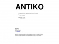 antiko.com Webseite Vorschau