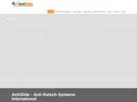 antislide.de Webseite Vorschau