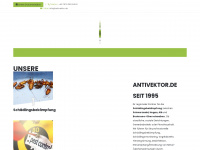 antivektor.de Webseite Vorschau
