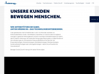 anton-haering.com Webseite Vorschau