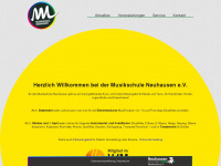 musikschule-neuhausen.de Webseite Vorschau