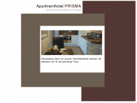apartment-hotel-prisma.de Webseite Vorschau