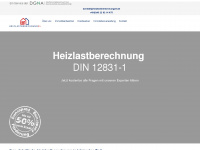 heizlastberechnung24.de Webseite Vorschau