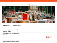 gastro-jobboard.de Webseite Vorschau
