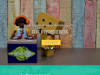 phoniebox.de Webseite Vorschau