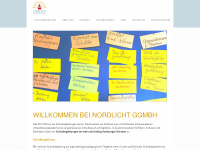 nordlicht-ggmbh.de Webseite Vorschau