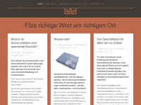 sagbar.ch Webseite Vorschau
