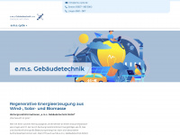 ems-gebaeudetechnik.de Webseite Vorschau