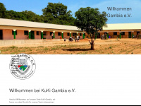 kuki-gambia.de Webseite Vorschau