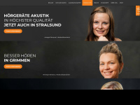 akustik-mv.de Webseite Vorschau
