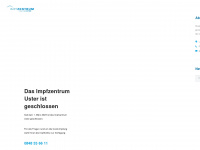 impfzentrum-uster.ch Webseite Vorschau