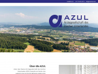 azul-zh.ch Webseite Vorschau