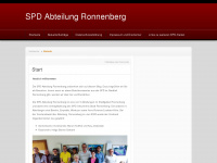 spd-abteilung-ronnenberg.com Webseite Vorschau