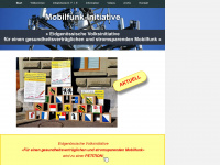 mobilfunk-initiative.ch Webseite Vorschau