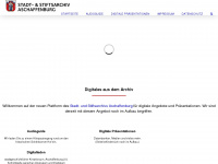 stadtarchiv-digital.de Webseite Vorschau