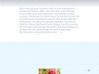 grenzgaenger-wandern.com Webseite Vorschau