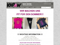kapow-style.de Webseite Vorschau