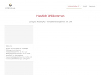 consigma-holding.ag Webseite Vorschau