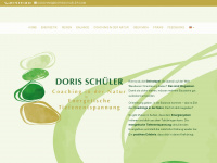 dorisschueler.com Webseite Vorschau