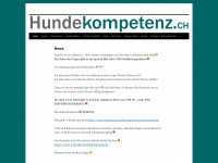 hundekompetenz.ch Webseite Vorschau