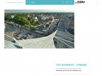 cdu-blasewitz-striesen.de Webseite Vorschau