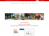 pension-eichenhof.de Webseite Vorschau