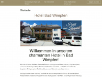hotel-bad-wimpfen.com Webseite Vorschau