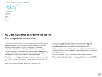 h2coresystems.com Webseite Vorschau