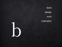 borisdesign.ch Webseite Vorschau