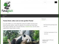 pandaglueck.de Webseite Vorschau